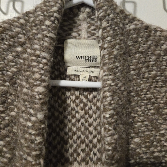 Wilfred Free Alpaca Blend Cardigan Size M - Picture 3 of 3